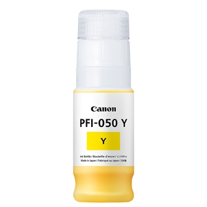 Canon PFI-050 Y Yellow, 70 ml blækflaske